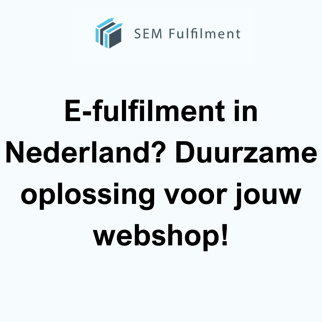 e-fulfilment nederland